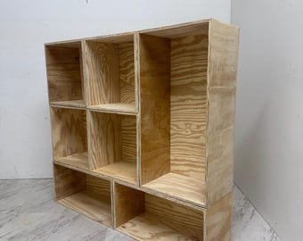 CUSTOM Plywood Unit/Organizer 10&quot;DEEP 15x15&quot; Width/Length