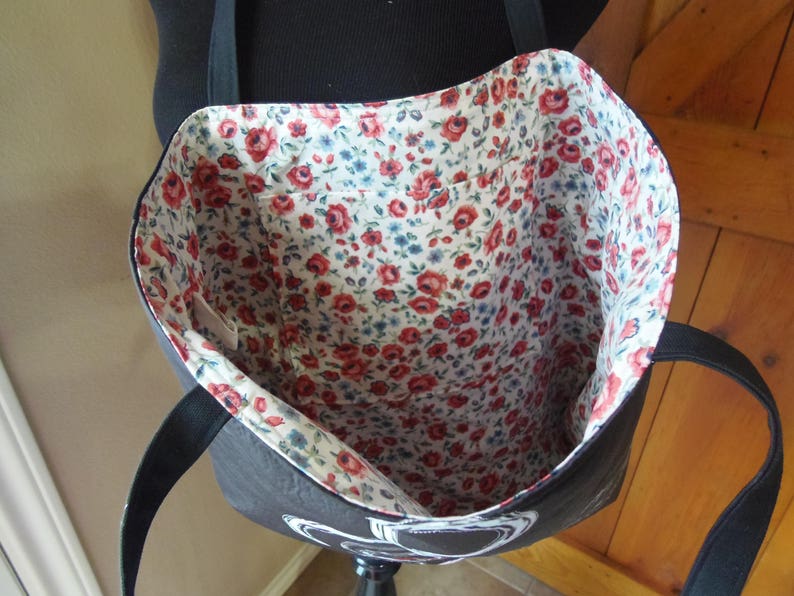 Lined Tote Bag