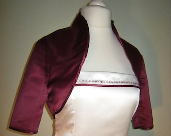 Bolero, Short Jacket, Bolero Jacket, Jacket, Women's Jacket, Bolero with Stand-Up Collar