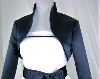 Bolero, Short Jacket, Bolero Jacket, Jacket, Women's Jacket, Bolero with Stand-Up Collar