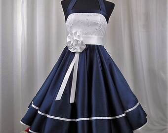 Bridalgown 50s ,Weddingdress,Rockabilly,Petticoatdress