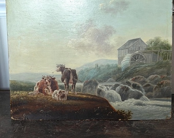 19th century Pastoral Painting