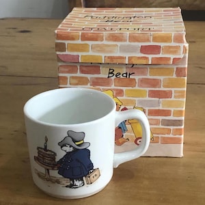 Boxed Coalport Paddington Bear Child&#39;s Birthday Mug