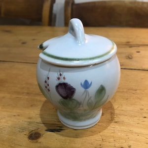Buchan Scottish Thistle Stoneware Confiture Pot