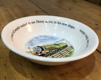 Wedgwood Thomas the Tank Engine Henry, Number 3, Bowl