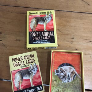 Cartes Oracle Power Animal de Steven D. Farmer