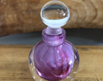 G Muir Art Glas Parfüm Flasche