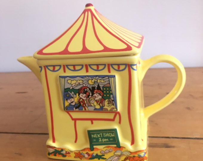 Wade Cockleshell Cove Punch and Judy Teapot Etsy UK