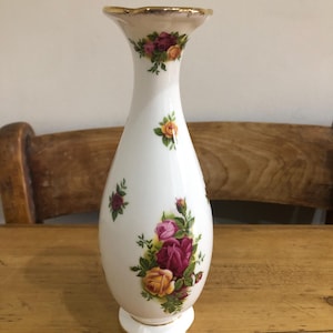 ロイヤルアルバート、オールドカントリーローズ - 花瓶 - Etsy 日本