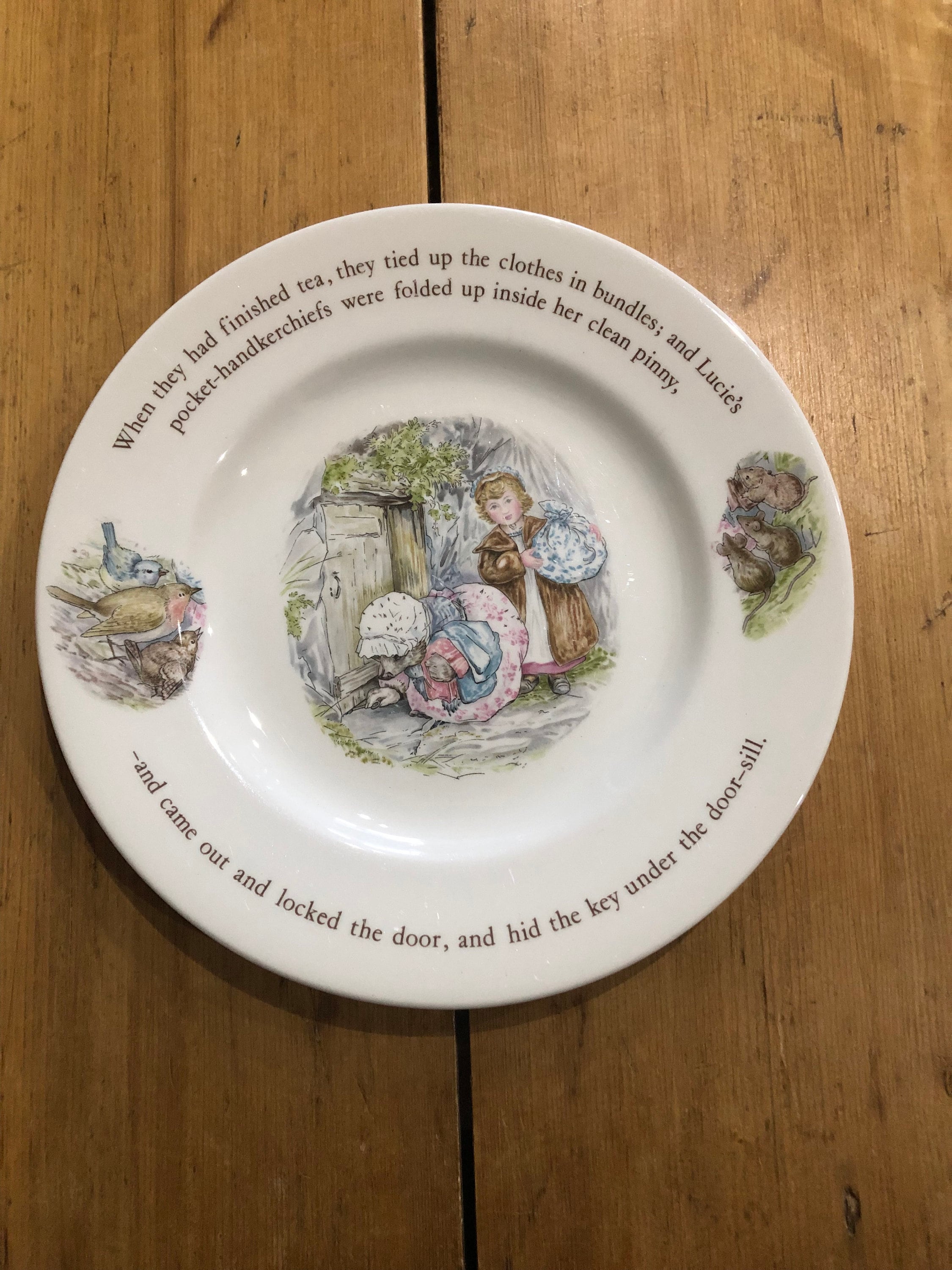 ウェッジウッド ミセス ティギー ウィンクル プレート - Etsy 日本