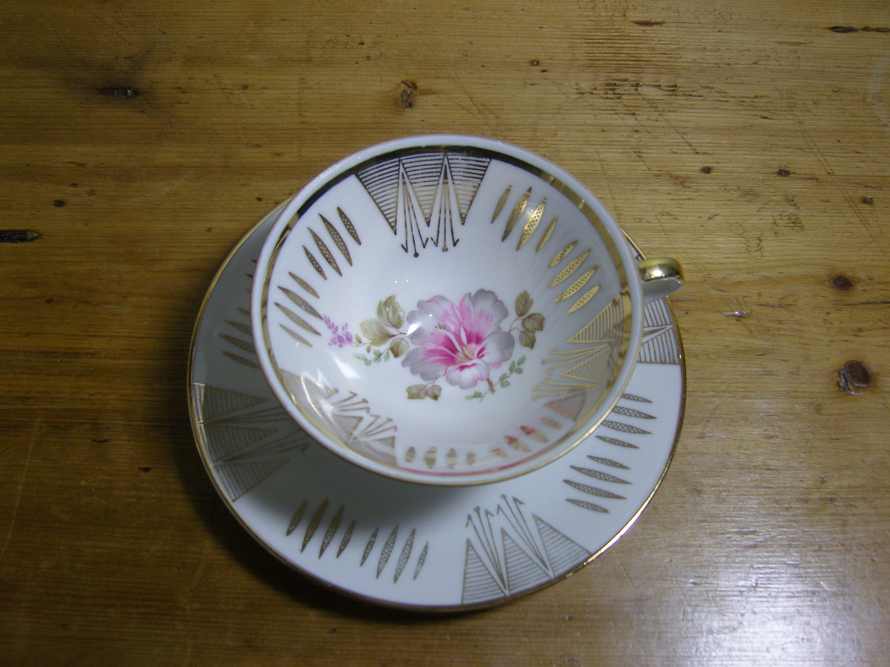 KVドイツ＊STWババリア/バイエルン陶器＊鹿狩り
