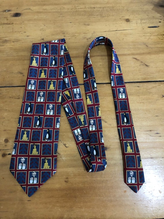 Marks and Spencer Wallace and Gromit Tie - Gem