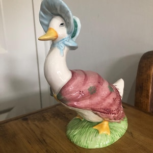 Beatrix Potter Jemima Puddleduck Duck Beswick England Vintage