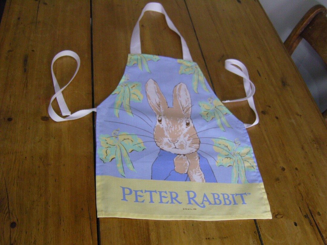 Beatrix Potter Peter Rabbit Fabric Child's Apron - Etsy