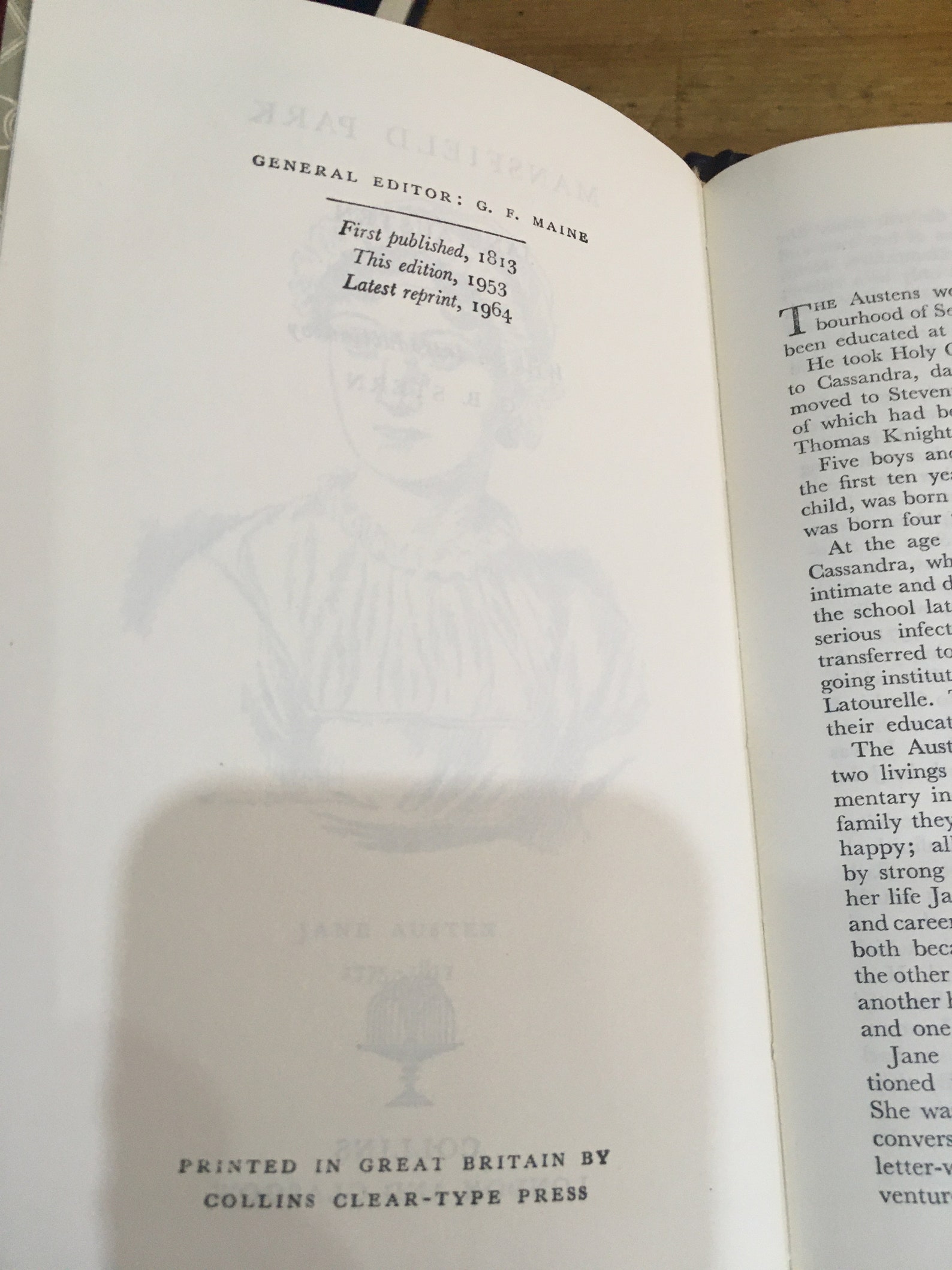 Set Of Five Collins Classics Books Covering Six Jane Austen Etsy