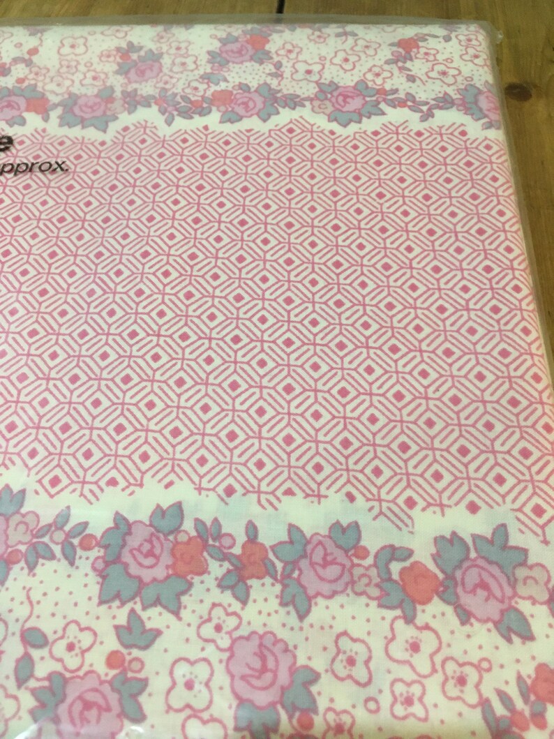 Vintage Dorma Mary Quant Floral Single Bed Sheet Etsy UK