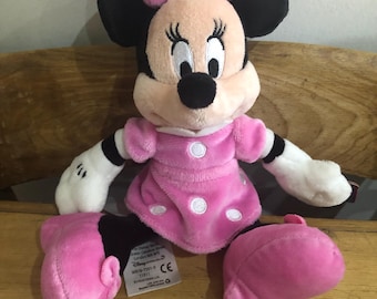 Minnie Mouse Beanie Plush Cuddly Toy