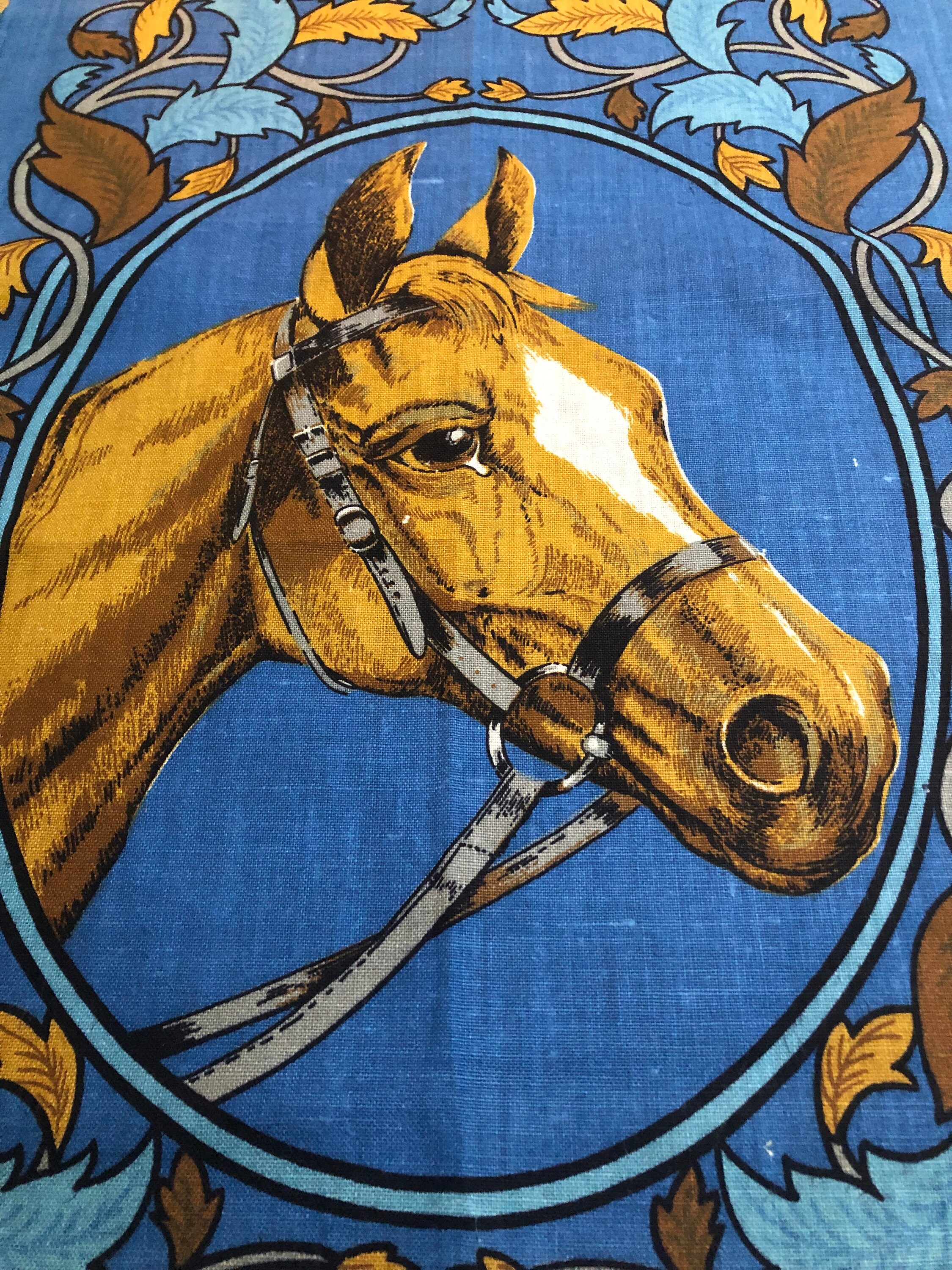 Tableau ancien représentant des chevaux