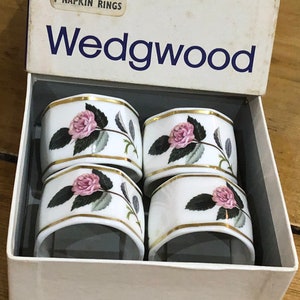 Wedgwood Hathaway Rosa China Servilleteros