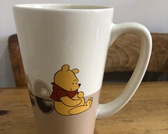 Tall Winnie the Pooh Coffee Mug