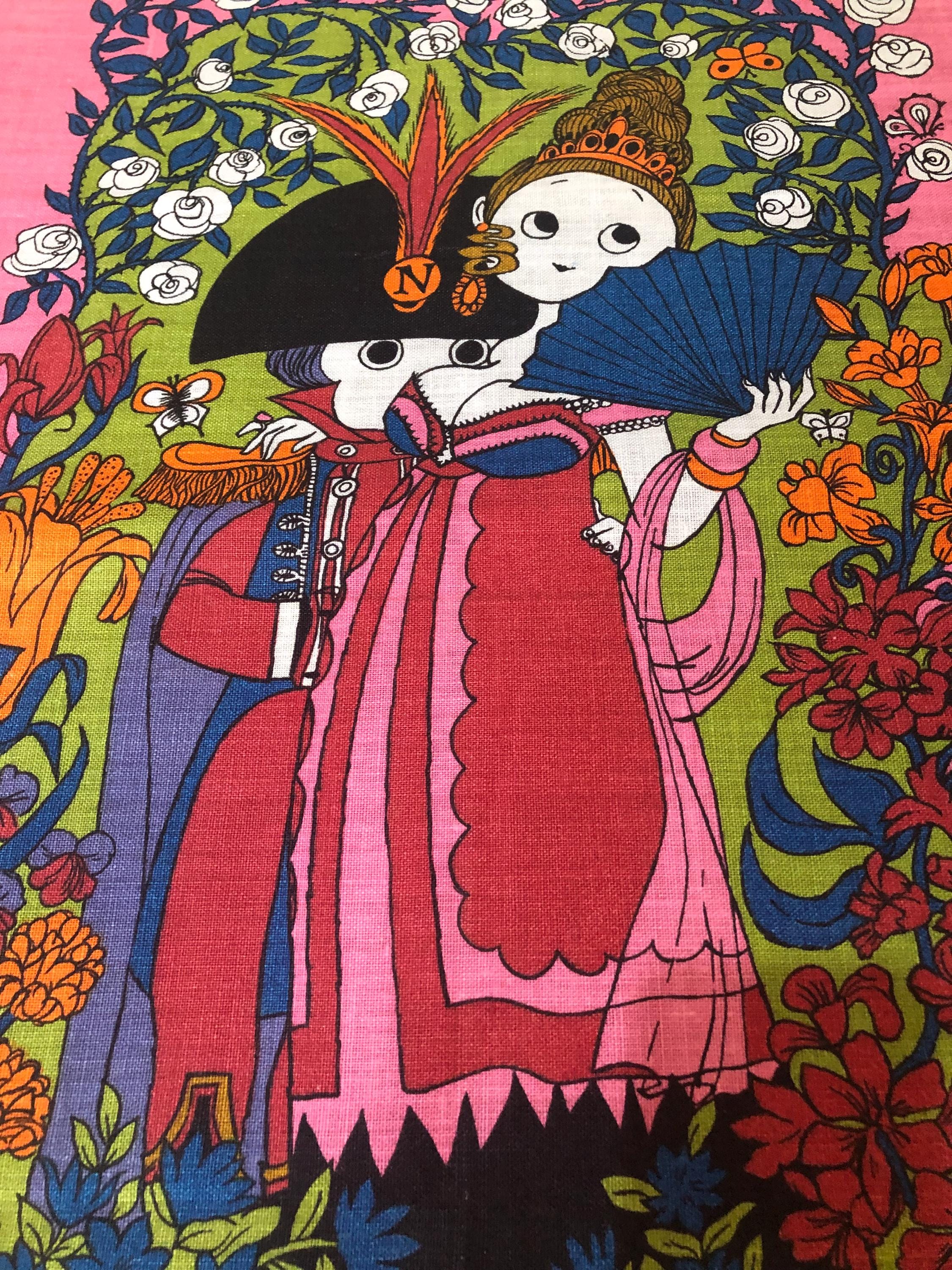 Belinda Lyon Napoleon and Josephine Oxfam Tea Towel - Etsy
