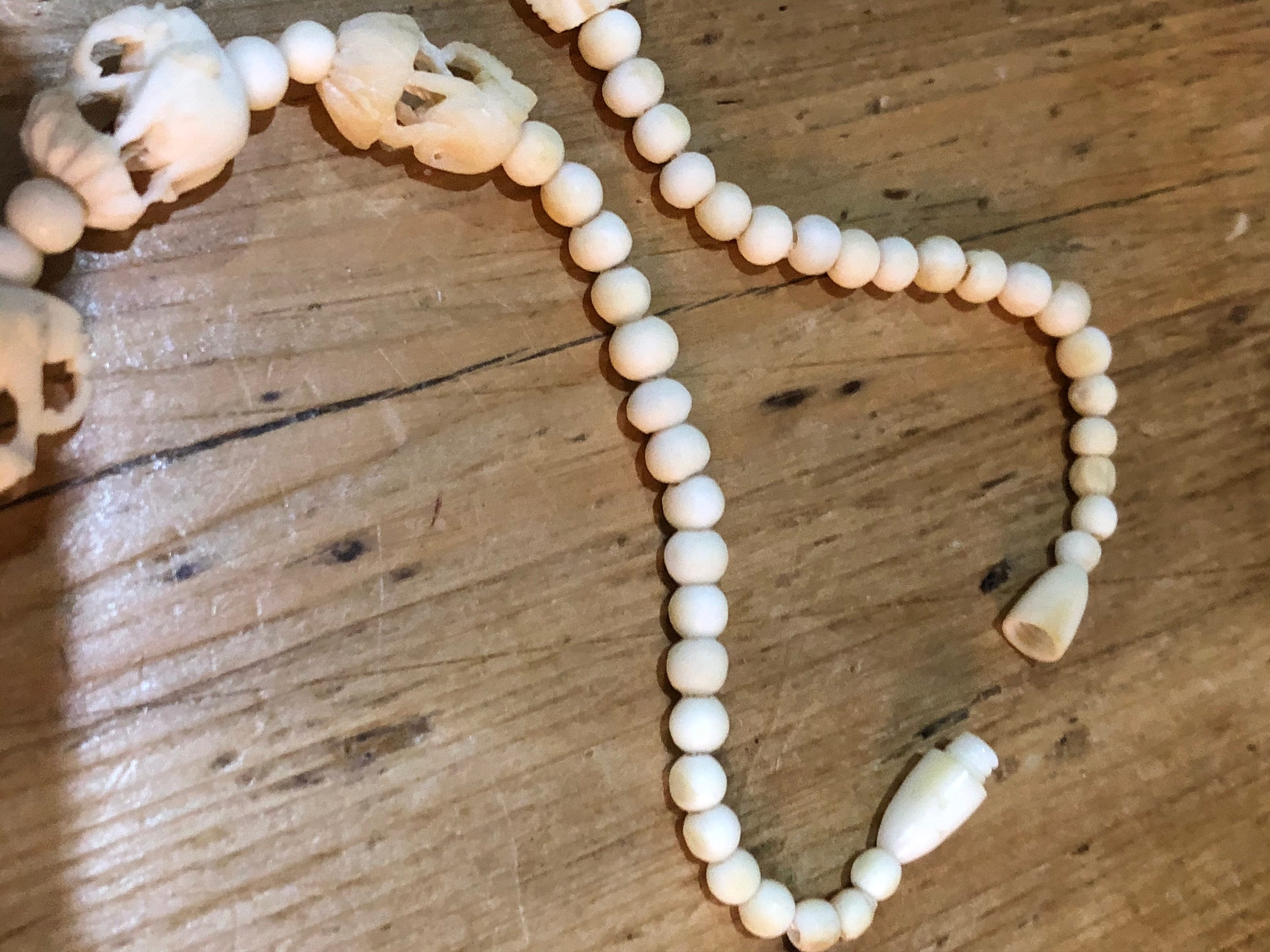 Elephant bone best sale necklace