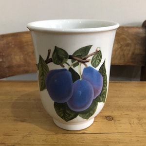 Portmeirion Pomona Zahnbürstenhalter / Badezimmer Becher