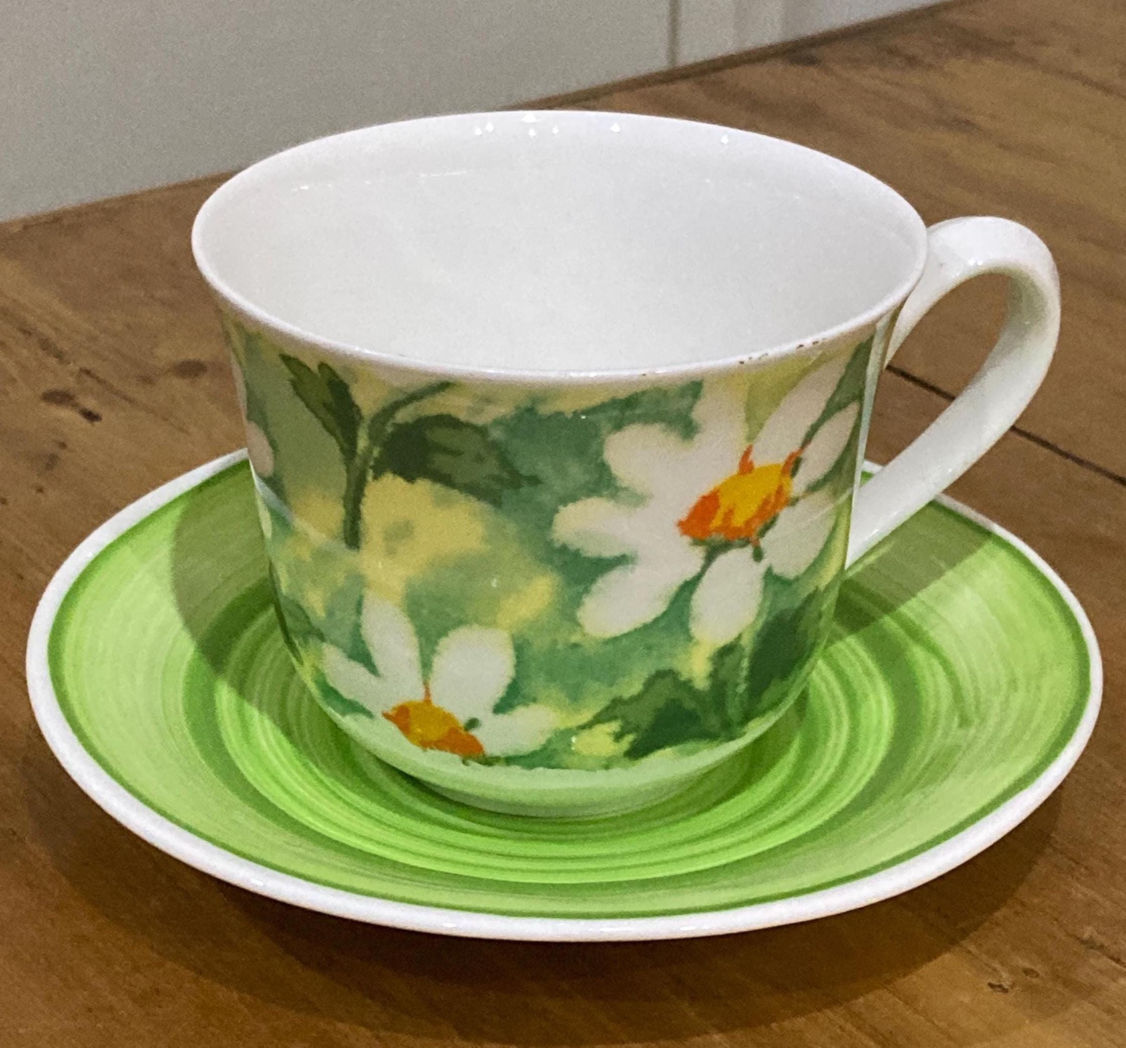 Tasse et soucoupe déjeuner Le Brésil - Manufacture Zuber