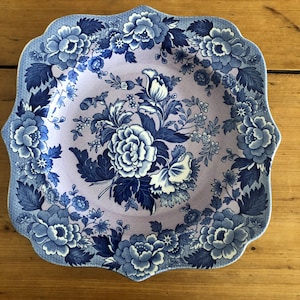 Spode British Flowers Poppy, Archive Collection Plate UK