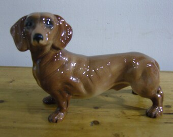 Vintage Dachshund Figurine