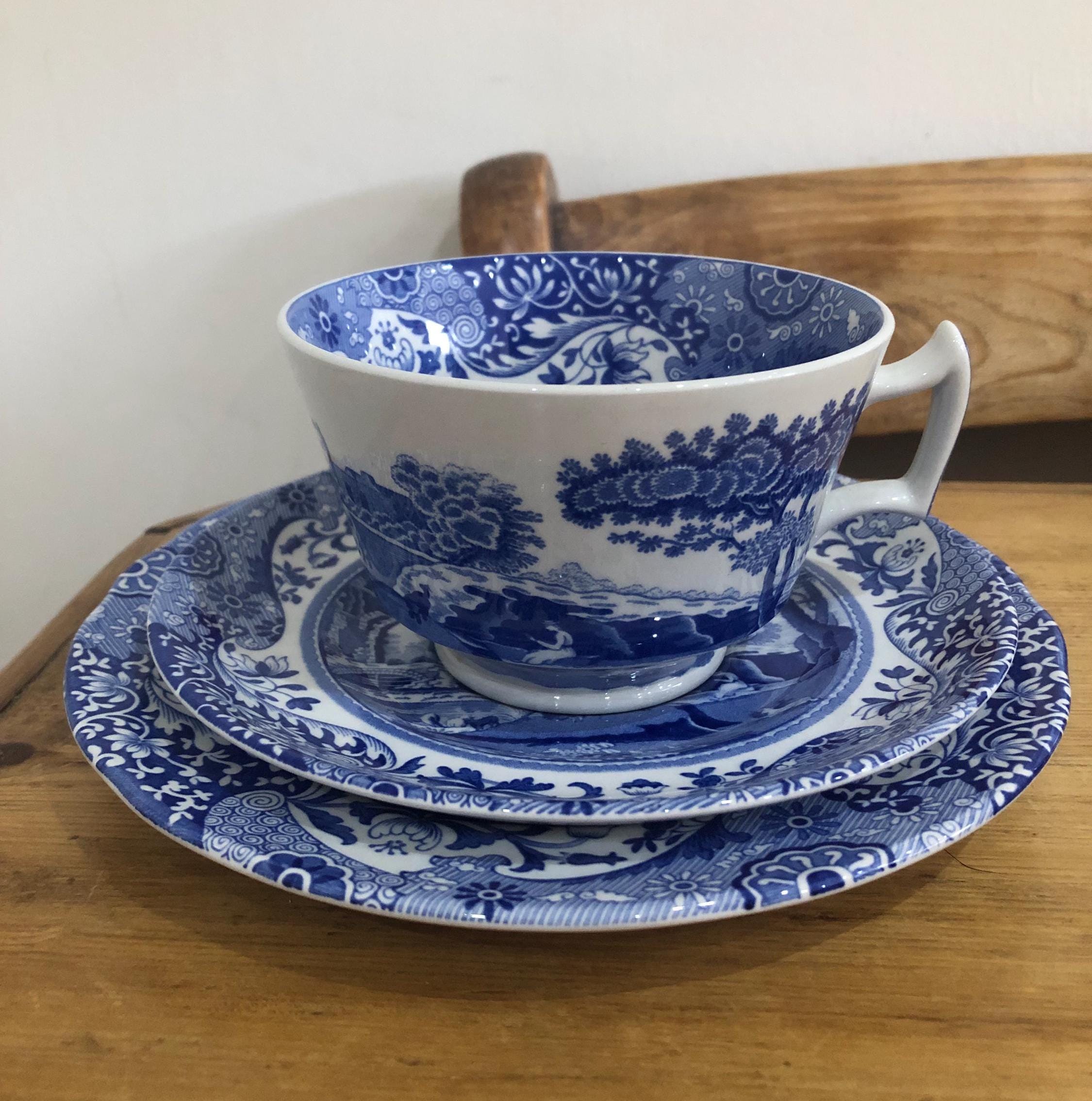 Antique Spode Copeland's China England - Flower Pattern Cup