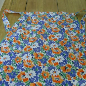 Vintage Adult&#39;s Half Apron Unused