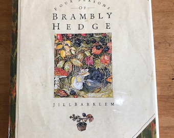 The Four Seasons of Brambly Hedge Story Book by Jill Barklem