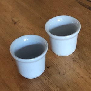 A Pair of Pale Blue Egg Cups