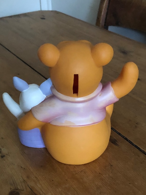 ディズニー くまのプーさんとピグレット 子供用貯金箱 - Etsy 日本
