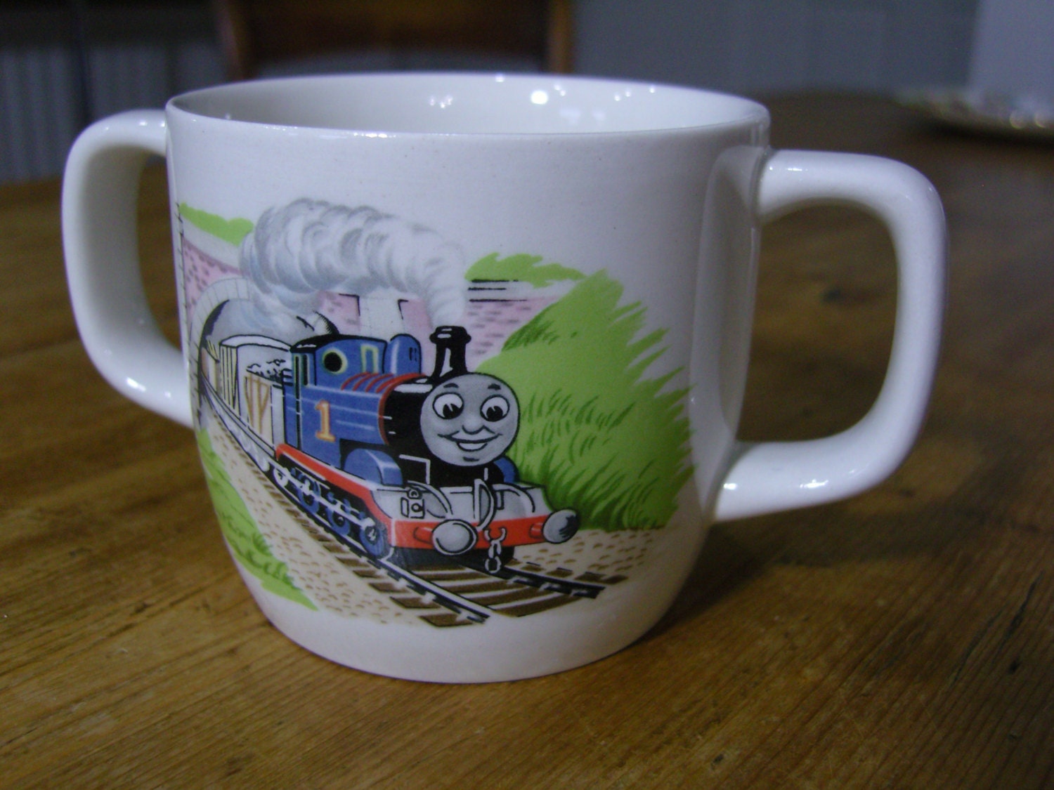 Boco happy face - Thomas Tank Engine - Mug