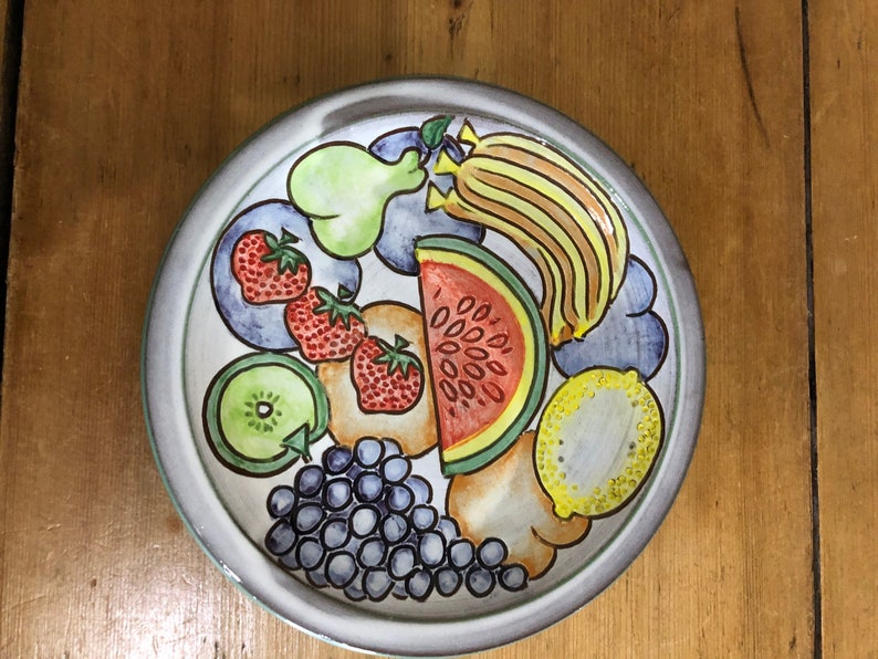 Jersey Studio Pottery Plate image 1