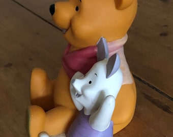 ディズニー くまのプーさんとピグレット 子供用貯金箱 - Etsy 日本