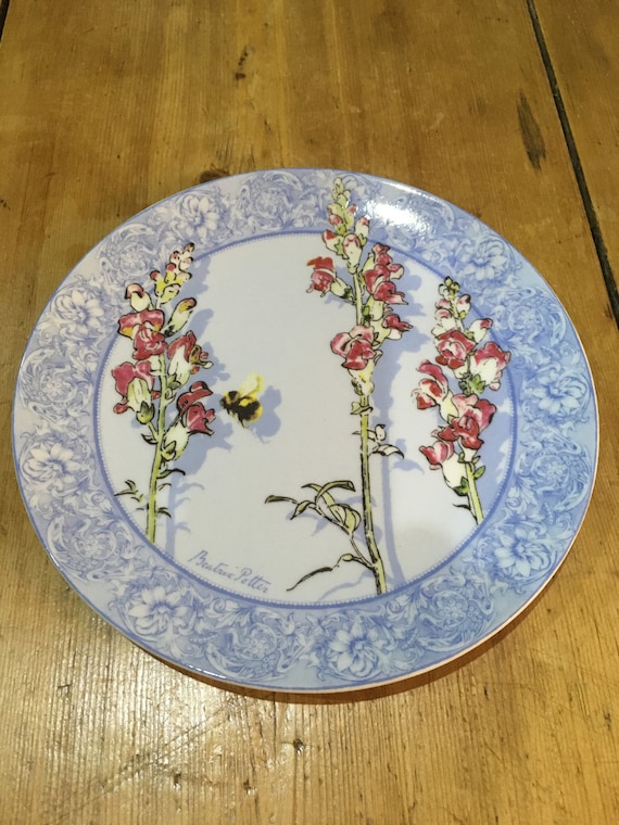 英国製 RoyalWorcester 【English Garden】プレート（英国製