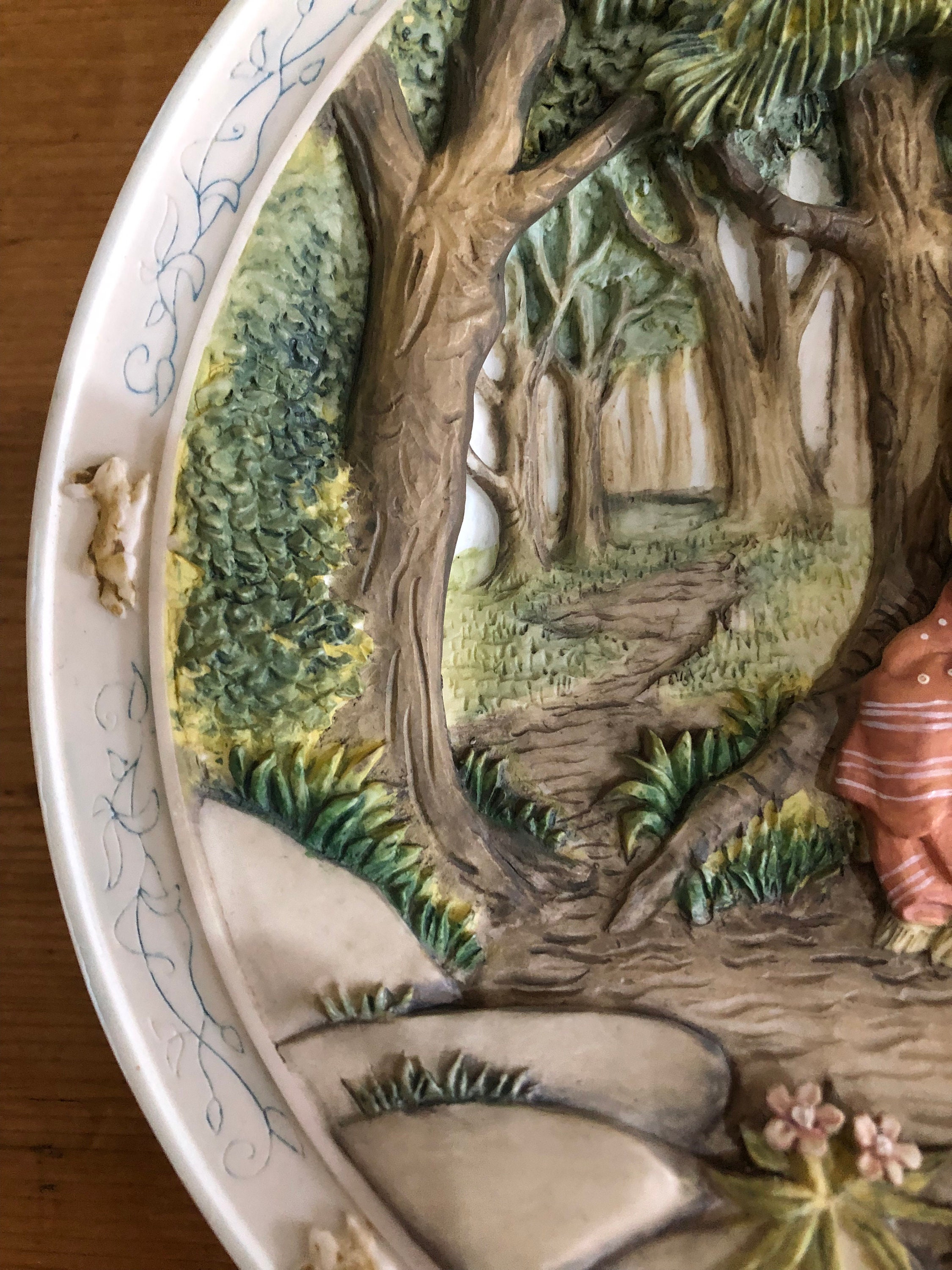 Bradford Exchange Beatrix Potter Musical 3D Plate 'beside His