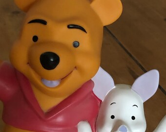 ディズニー くまのプーさんとピグレット 子供用貯金箱 - Etsy 日本