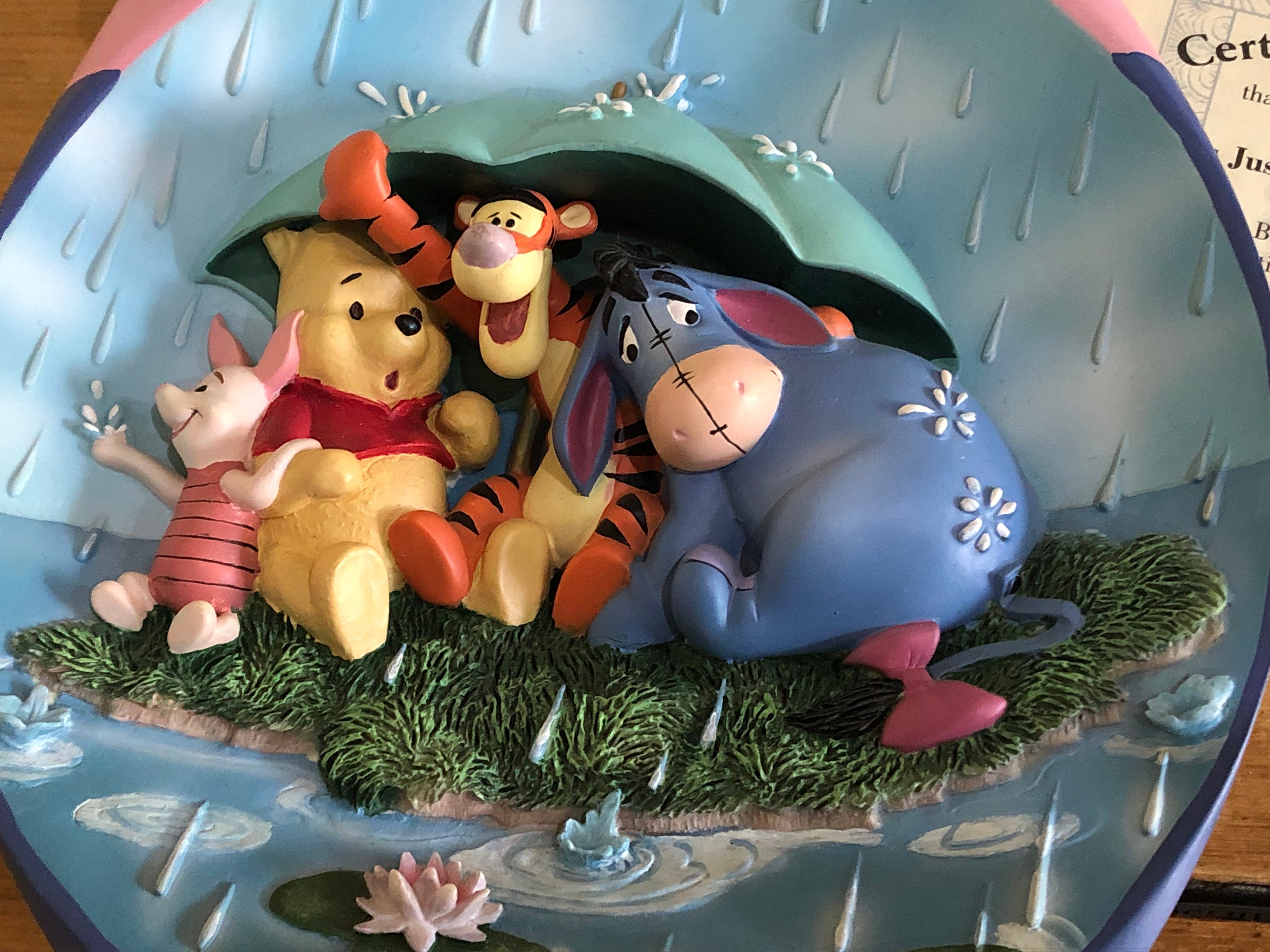 Winnie the Pooh's Honeypot Adventures Sculptural Plate, It's Just