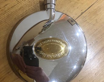 Vintage Dalvey Telescopic Pocket Cup: Stainless Steel With Brass