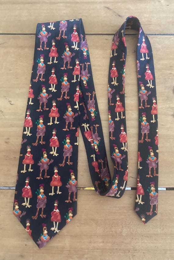 Chicken Run, Aardman Animation Polyester Tie
