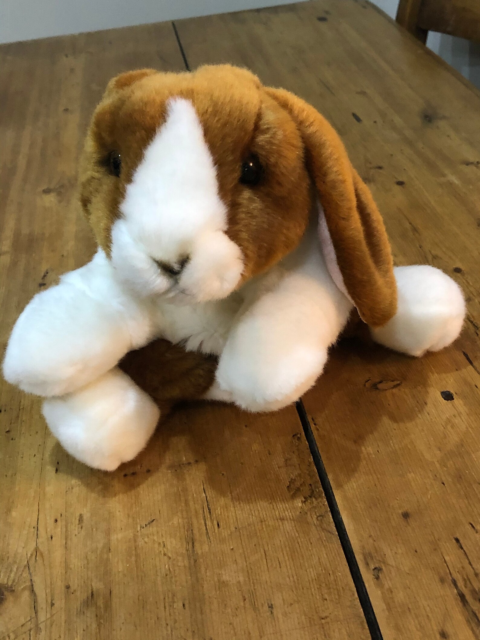 Plush Lop Eared Bunny Rabbit Hand Puppet Etsy