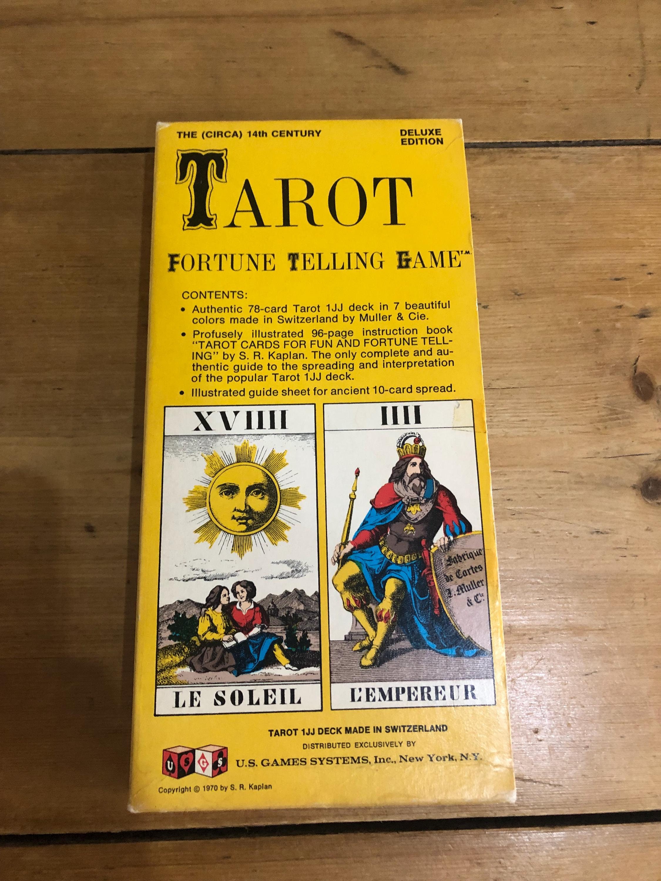 Swiss Tarot Cards, Fortune Telling Game - Etsy
