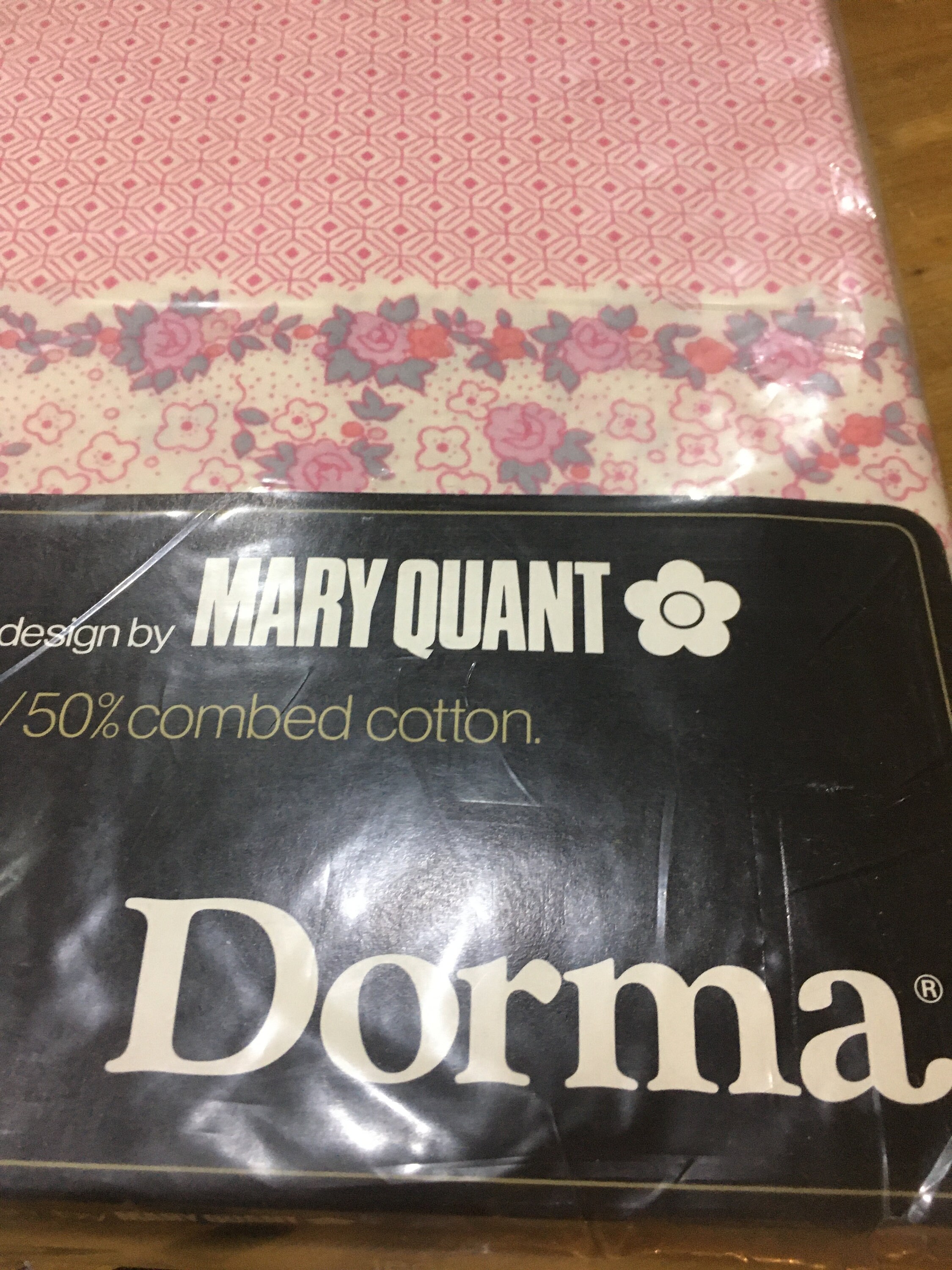 Vintage Dorma Mary Quant Floral Single Bed Sheet - Etsy