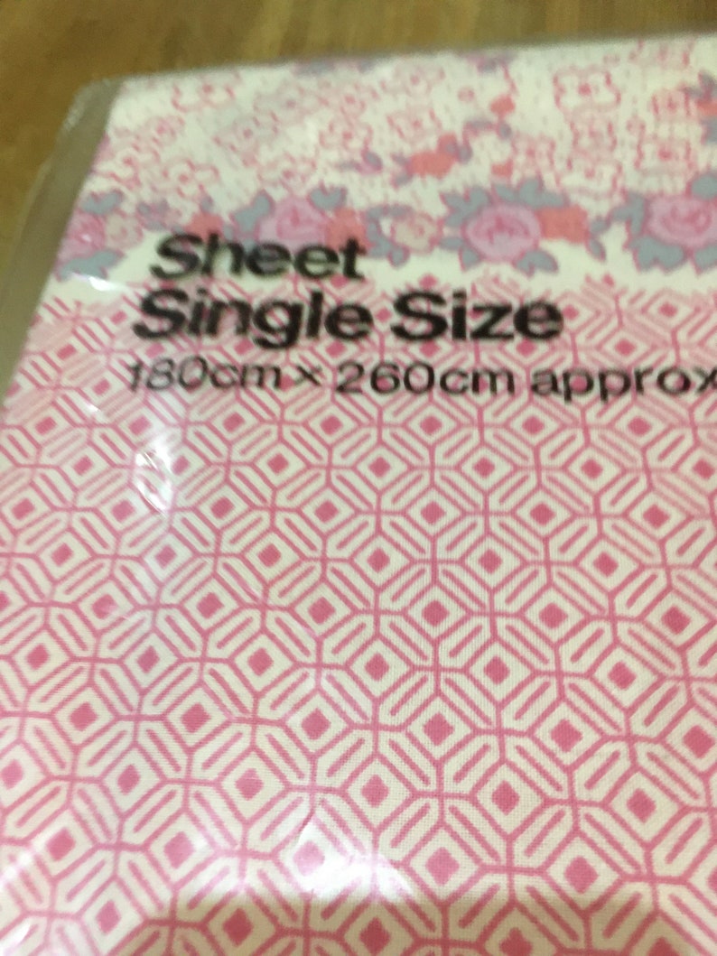 Vintage Dorma Mary Quant Floral Single Bed Sheet Etsy UK