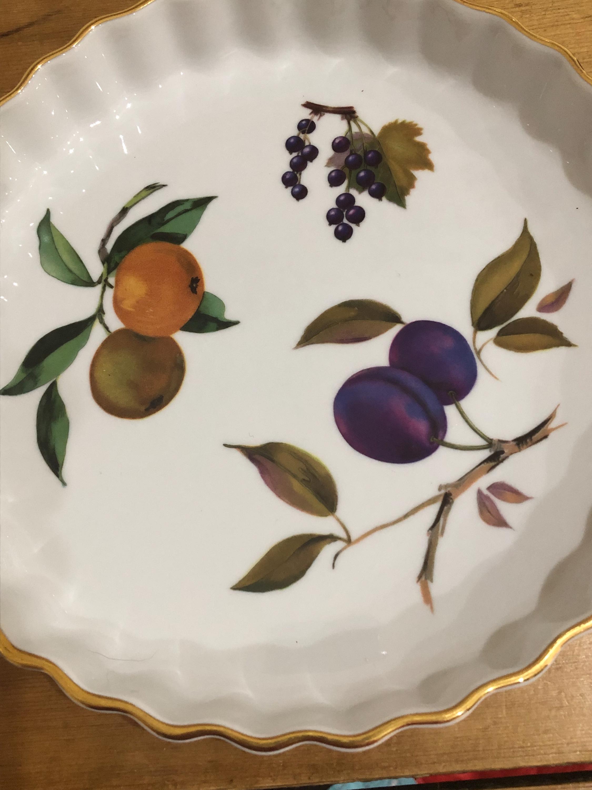 ★WORCESTERロイヤルウースター Eveshamフランディッシュ ロイヤルウースター イヴシャム 9インチ 磁器 フランディッシュ - Etsy