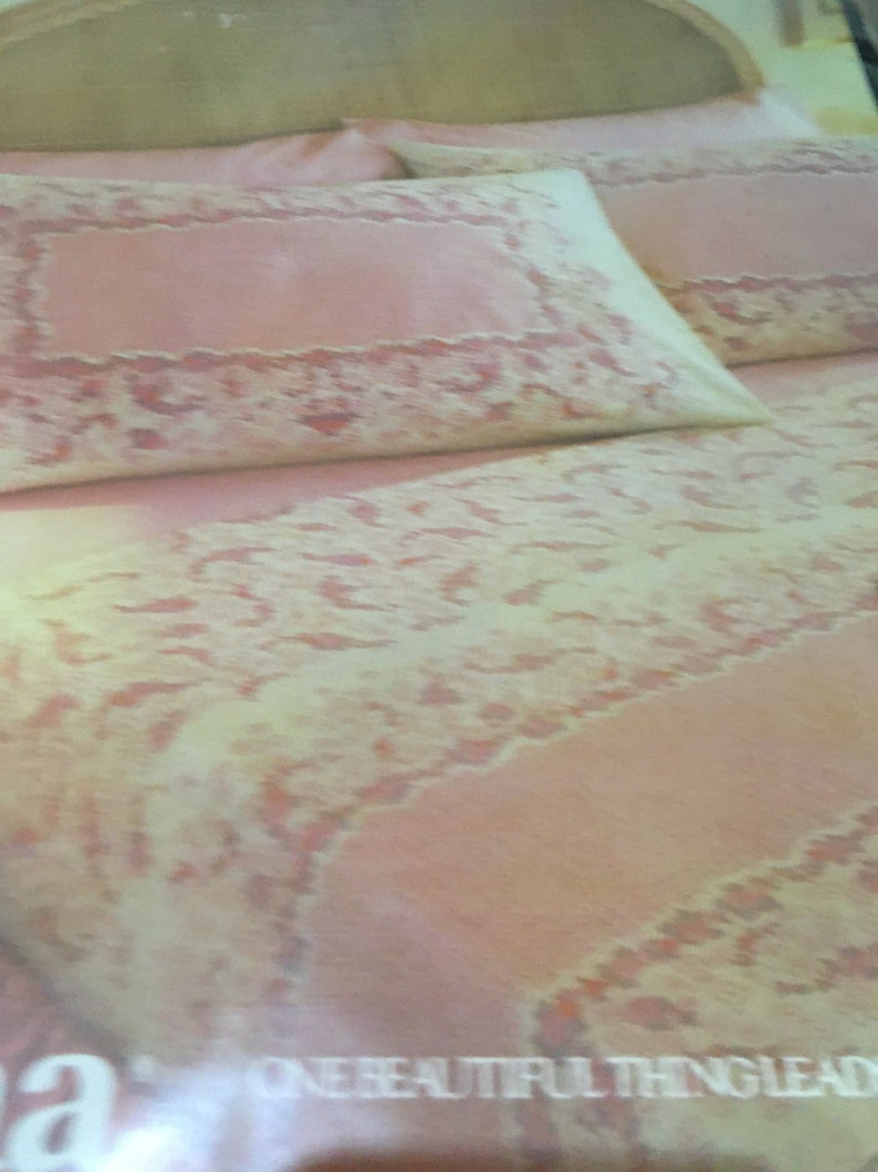 Vintage Dorma Mary Quant Floral Single Bed Sheet Etsy UK